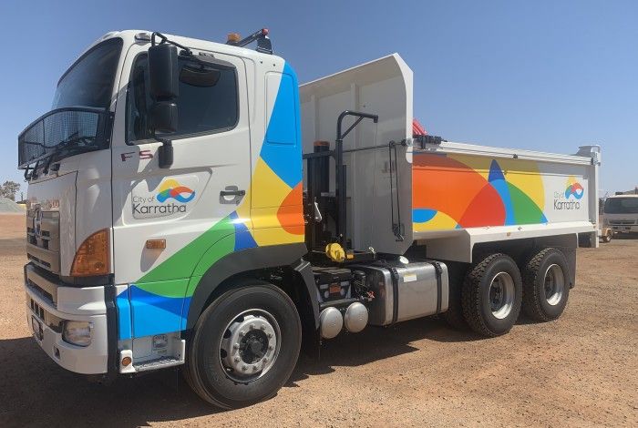 City of Karratha truck