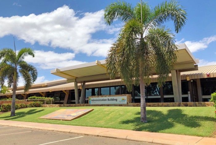 Image of the City Admin building