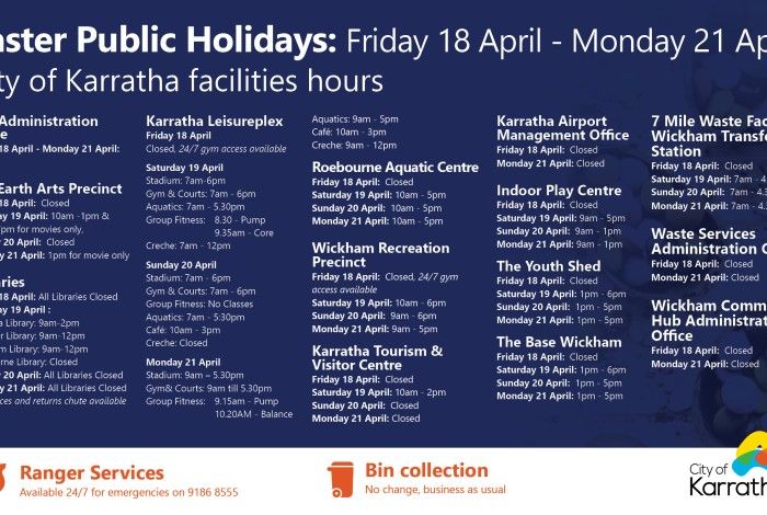 Facility closure information