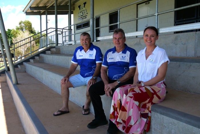 Kevin Richards Memorial Oval Pavilion named after inaugural Kats captain 